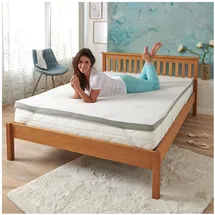 Traumschlaf Premium Viskotopper 90 x 200 cm weiß