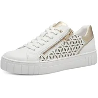 Marco Tozzi Sneaker Damen Weite E Weiß 39