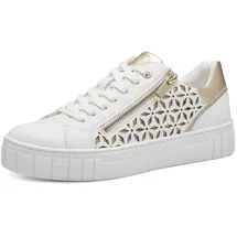 Marco Tozzi Sneaker Damen Weite E Weiß 39