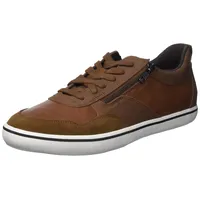 GEOX Herren U Elver B Sneaker, Cognac, 43 EU