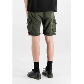 Alpha Industries Crew Patch Cargo Shorts Greyblack 32