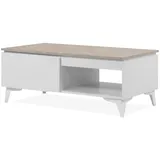 furn.design Visby Weiß Holzwerkstoff 100 x 40 x 55 cm