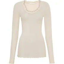 seamless basic Funktionstop SEAMLESS BASIC "Seamless Basic Top Cotton", Damen, Gr. S/M, rosie beige, Obermaterial: 100% Baumwolle, Tops
