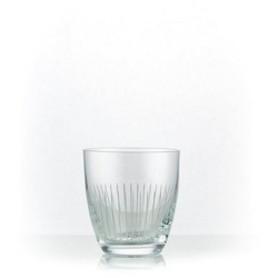 Crystalex Whiskyglas Elisabeth matt geschliffen 300 ml 6er Set, Kristallglas, matt geschliffen