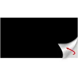 Hobby Aquaristik HOBBY Fotorückwand schwarz/dunkelblau selbstklebend Aquariendekoration 120x50 Zentimeter