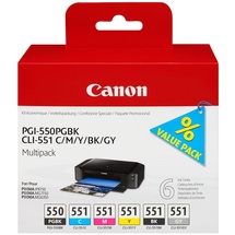 Canon PGI-550 + CLI-551 Multipack color