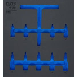 BGS Werkstattwageneinlage 2/3, leer, für Art. 70216