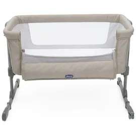 Chicco Next2Me Essential Neugeborenen Beistellbett Beige, - 98x65x80 cm,