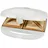 Clatronic ST 3813 Sandwich-Toaster Automatische Temperaturanpassung, Antihaftbeschichtung Weiß
