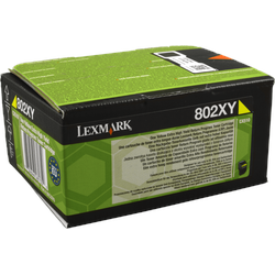 Lexmark Toner 80C2XY0  802XY  yellow