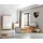 JV Möbel Modernes Schlafzimmer Set mit Bett, Nachttisch, Kommode, und Kleiderschrank),