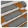 vidaXL Treppenmatten 10 Stk. 65x21x4 cm Nadelvlies