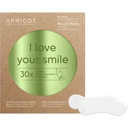 Mouth Pads Hyaluron "I love your smile" aus medizinischem Silikon - 30 x wiederverwendbare