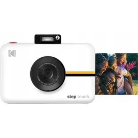 Kodak Step Touch | 13MP Digitalkamera & Instant-Drucker mit 3,5"-LCD-Touchscreen-Display, 1080p HD-Video, 10x optischer Zoom, Selfie-Spiegelung, Editing-Suite, Bluetooth & ZINK-Drucktechnik | Weiß