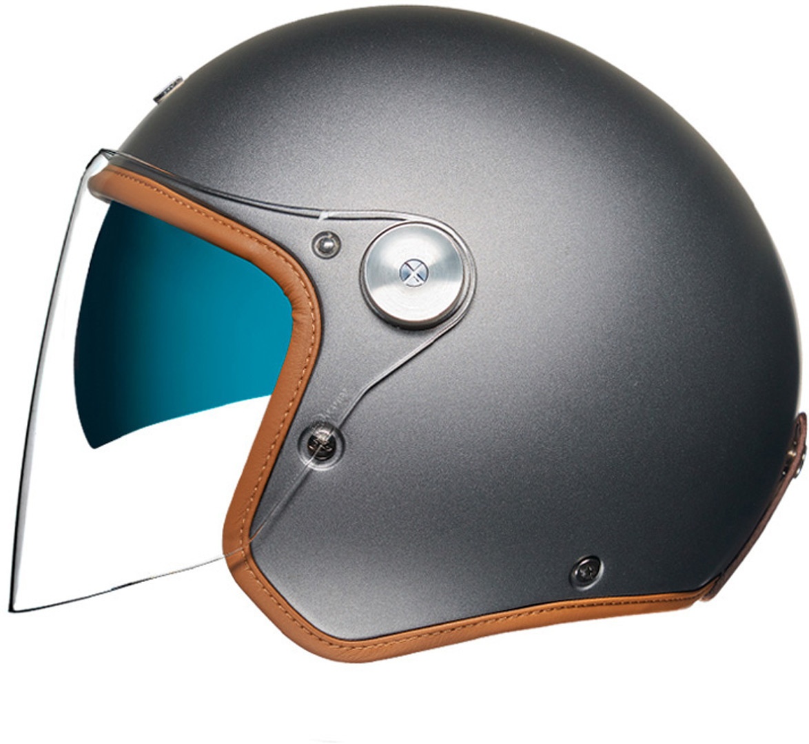 Nexx X.G30 Clubhouse SV Jet Helm, grijs, XL Voorman