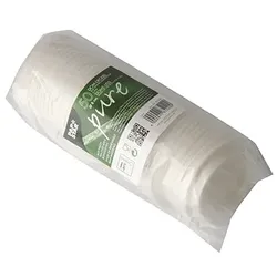 PAPSTAR 50 Dom-Deckel, C-PLA rund Ø 8 cm · 2,1 cm weiss