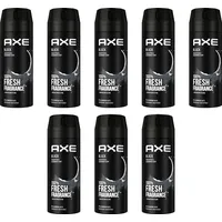 Axe Bodyspray Black Deo Deodorant ohne Aluminium 8x 150ml