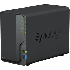 Synology DS223 Leergehäuse Schwarz