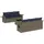 vidaXL Gartensofa-Set 7-tlg. grau Polyrattan