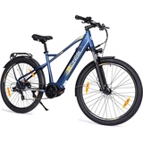 Eleglide C1/C1 ST E Bike mit Mittelmotor, 27,5 Zoll 70 Nm Elektrofahrrad für Damen und Herren, 250W E-Bike, 14,5 Ah Lithium-Akku, Shimano 7 Gänge Trekking Ebike, cityräder 25km/h bis zu 150KM (C1)