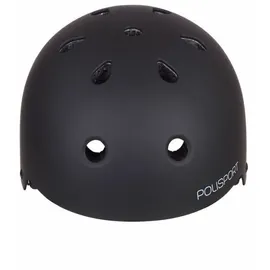 Polisport Urban Pro Fahrradhelm Skate-Stil Schwarz L (59-61 cm)