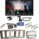 Kenwood DMX8021DABS Android Auto Einbauset für Ford Kuga Fusion Galaxy S-Max