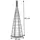 MCW Deko-Baum  Silber 60 cm