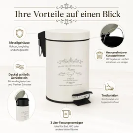 Testrut Paris 3 l Altweiß