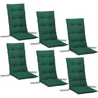 DETEX Sitzkissen 6er-Set Cozy Vanamo Grün 122x48x8cm