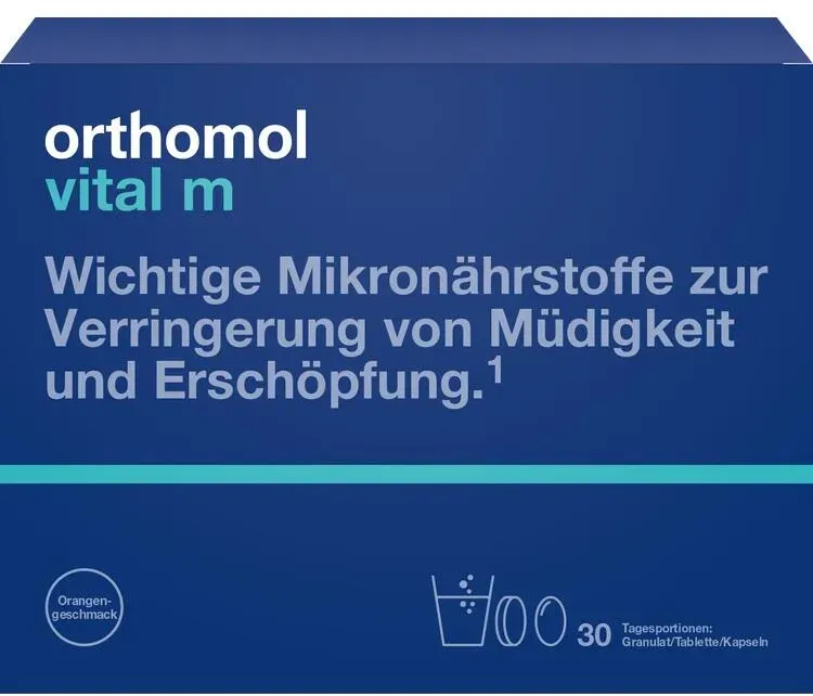 orthomol vital m 30 granulat orange