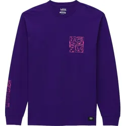 VANS DIGITAL DEMENTED LOGO Longsleeve 2024 violet indigo - M