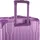 HEYS Xtrak Koffer-Set 3-tlg. lila/polycarbonat