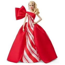 MATTEL FXF01 Barbie Signature Holiday Barbie Puppe (blond)