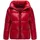 Marikoo Winterjacke "Hazalee", Damen, Gr. M, deep rot, Obermaterial: 100% Polyester. Futter: 100% Polyester. Wattierung: 100% Polyester. Ärmelfutter: 100% Polyester, Jacken Winterjacke, mit leicht gläzendem Obermaterial und hohem Kragen