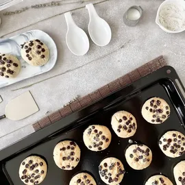 ICQN Backblech 422 x 370 x 30 und 45mm schwarz