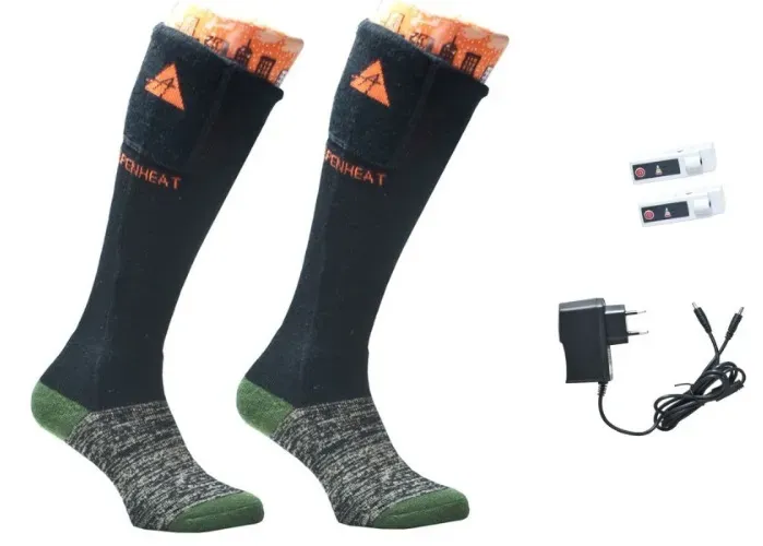 Alpenheat Wool Socks AJ27 - Set 1 (Wolle) - beheizte Socken - L