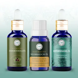 Lebbio Waldspaziergang Set - Natürliche Frische und Ruhe aus dem Wald - 2x30ml + 1x10ml