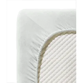FLEURESSE Jenny C, Weiß, Textil, 70x140 cm, bügelleicht, Schlaftextilien, Bettwäsche, Bettlaken, Spannbettlaken