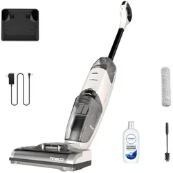 Tineco iFloor 2 Plus - Nass-/ Trockensauger Kabellos 3 in 1: Wischen, Abziehen und Saugen