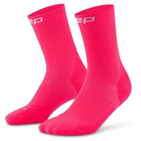 CEP Herren Core Run Mid Cut Socks 5.0 pink