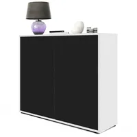 Vladon Kommode, Schwarz, 79x74x36 cm, Wohnzimmer, Kommoden & Sideboards,