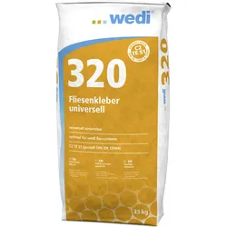 Wedi 320 Fliesenkleber Flexibel, 25 kg