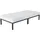 ML-Design Metallbett 90x200cm auf Stahlrahmen Anthrazit, Matratze H16cm