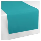 BestLivings Tischläufer Tischband Tischuntersetzer 140x40 cm, schlicht und modern in vielen erhältlich (türkis - Petrol)