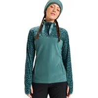 Roxy Sayna Fleece Mit Halbem Reißverschluss - Sea Pine Roxygram Tonal L