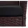 Proregal Halden 106 x 83 x 60 cm Braun/Schwarz
