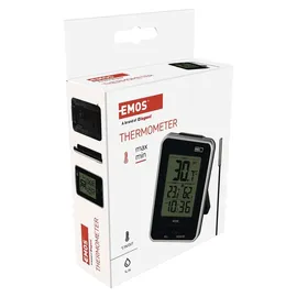 EMOS Digitales Thermometer Silbern 35.1129
