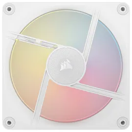 Corsair iCUE LINK LX140-R RGB - Gehäuselüfter - Reverse-Lüfterblätter - 140 mm - Weiß