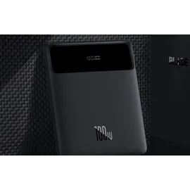 Baseus Blade 20000 mAh 100 W, 74 Wh), Powerbank, 20.000mAh, 2x USB + 2x USB-C, 100W, schwarz