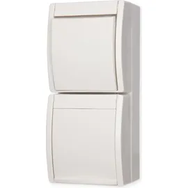 Busch-Jaeger Schuko-Steckdose 2 St. Weiß